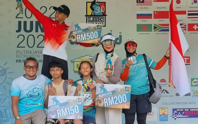 Tim Indonesia Raih Prestasi Membanggakan di LRC SUP Race Malaysia 2025